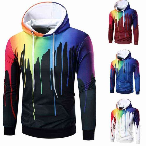 

european code autumn and winter long sleeve hooded pullover sweater casual fashion men's dw22, Black