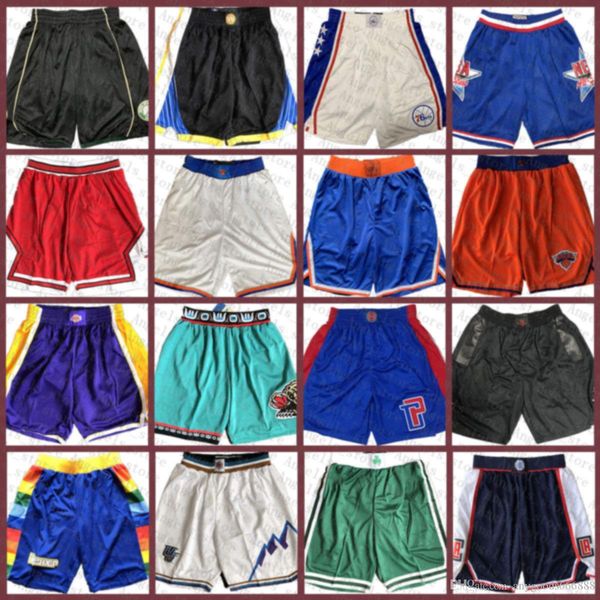 

new york knicks memphis grizzlies new minnesota timberwolves los angeles lakers pocket basketball shorts, Black;red