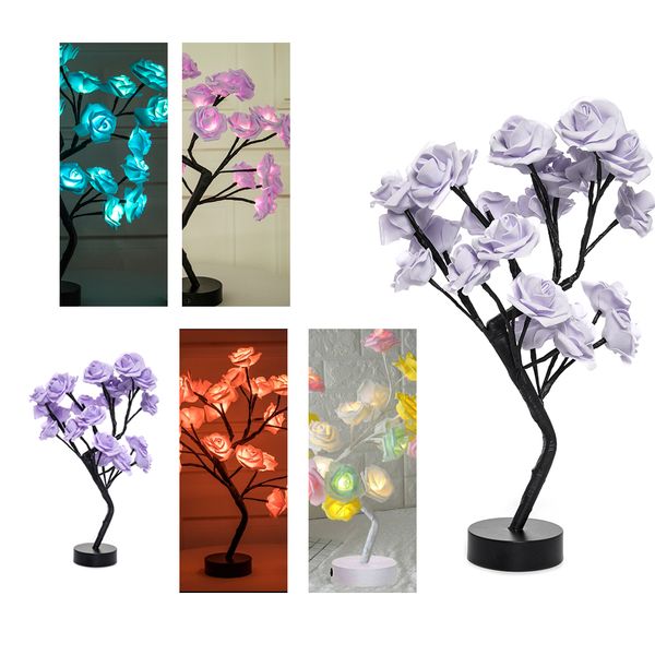 

1pc rose shape night ight beautifu rose shape usb amp for ed ight parties christmas wedding decor versatie decorative amp