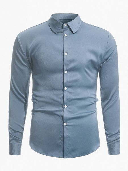 

men solid button up shirt 74gk#, White;black