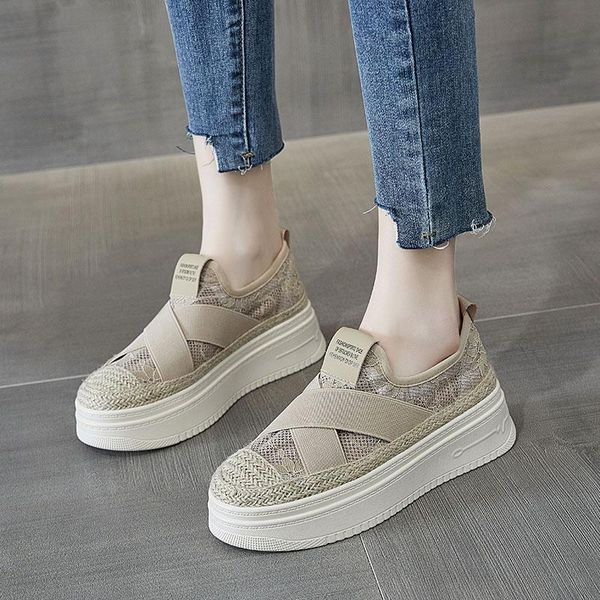 

sandals summer sandal chunky platform shoes woman high flat thick bottom ladies beach wedge, Black