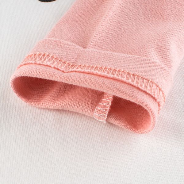 

wear spring 2021 new girls' korean children's t-shirt cute, Black;white