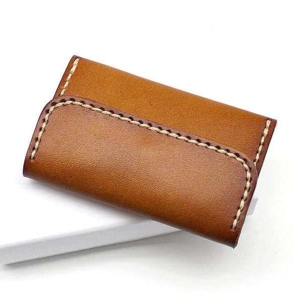 

2020 fashion genuine leisure wo leather purse for men card holders wallet c6204
