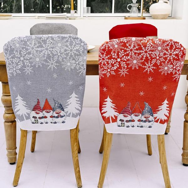 

christmas decorations printed table chair sets home el restaurant decoration gift accessories