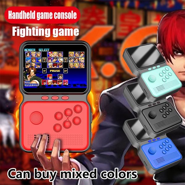 

portable handheld mini video game console players retro 8 bit 400 in 1 plus av out cable 3.0 inch color lcd dhl