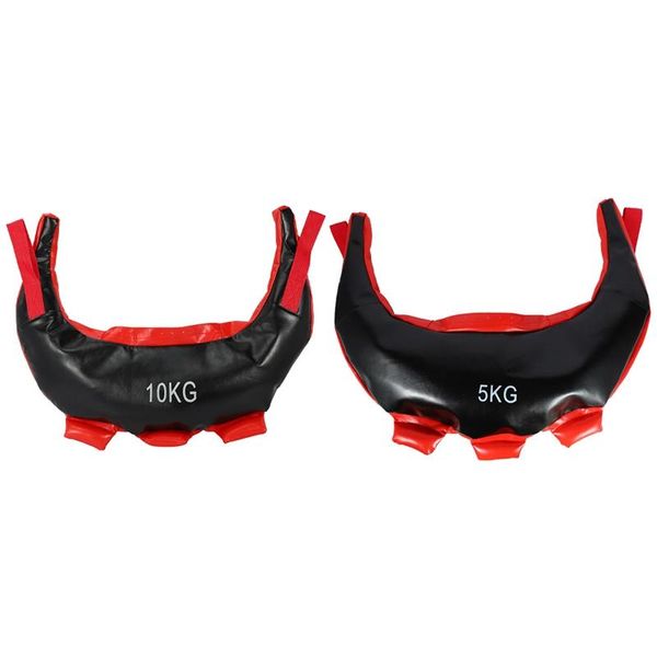 

sand bag 2 pcs weight lifting boxing power strength exercise sandbag fitness training bag, 10kg & 5kg