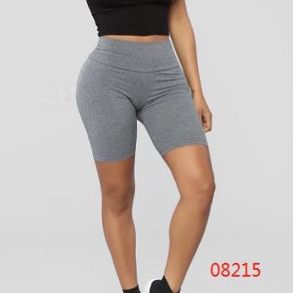 

female sports outfit yoga black-gray fitness gym running training half-length leggings 5684, White;black