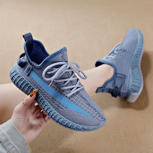 

2022 New Spring Summer Casual Sneakers Women Breathable Light Mesh Shoes Female Outdoor Walking Sports Trainers Zapatillas Mujer, Yellow