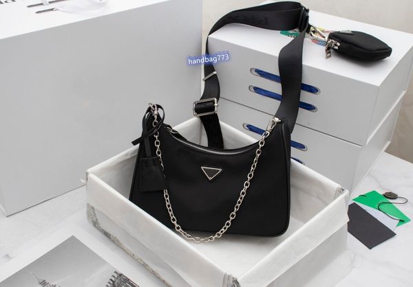 

fashion shoulder re-edition 2005 nylon designer shoulder bag handbags women bags cross body luxurys hobo designers messenger bag