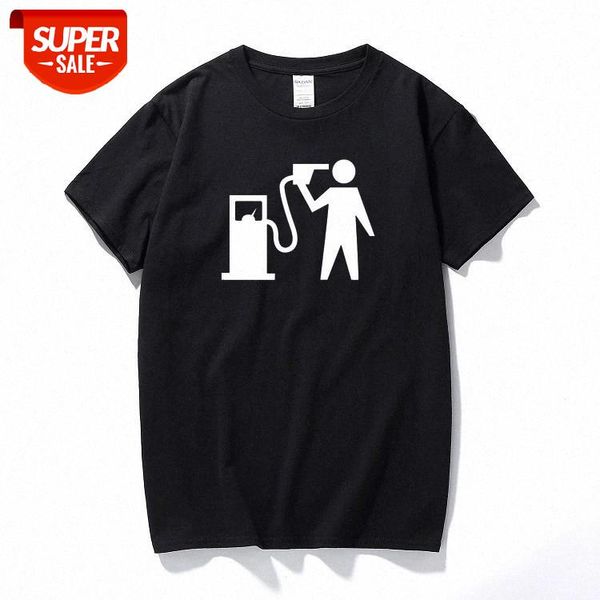 

benzine hoofd auto t-shirt funny t shirt cotton o neck short sleeved t shirt leisure tee tshirt size euro #en2e, White;black