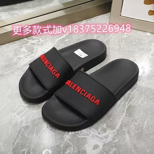 

slippers b family paris slippers men's and women's summer wear trend outdoor antiskid water slippers lovers casual beach shoes zly, Black