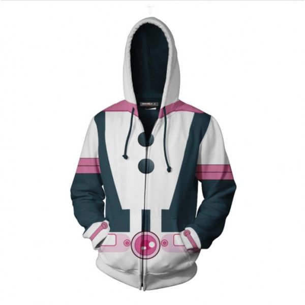 

funny pattern hooded print graphic men's zip hoodie visual impact party punk gothic round neck sweatshirt hoodie, Black