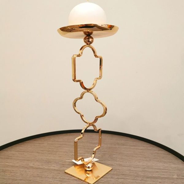 

candle holders wedding nordic metal holder designer golden christmas pillar luxury decoration for home