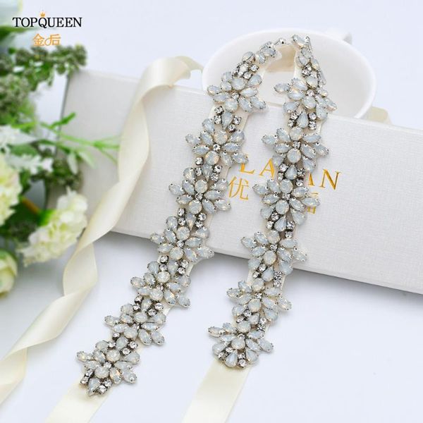 

wedding sashes ueen s269b gown belts and opal bridal maternity sash belt for baby shower jeweled formal dress, White