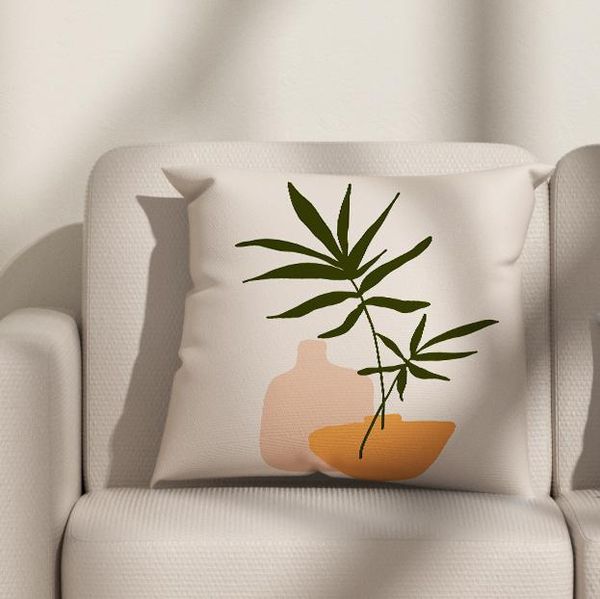 

cushion/decorative pillow nordic morandi color pillowcase line drawing cushion case modern abstract art sofa throw pillows livingroom decora