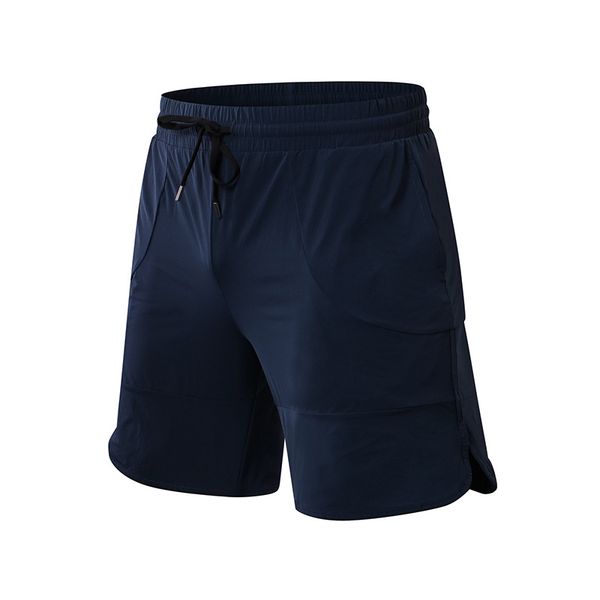 

men tracksuit shorts pants fitness clothing sweatpants running drawstring sweat-absorbent breathable stretch ultra-thin casual training five, Black