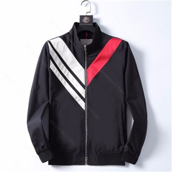 

2021 winter jacket men desinger brand zipper jackets coats mens autumn man clothes plus size boys clothing m-xxxl album dhl y54c, Black;brown