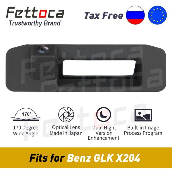 

car rear view cameras& parking sensors vehicle trunk handle reverse camera hd dynamic track backup for glk300 glk class x204 glk260