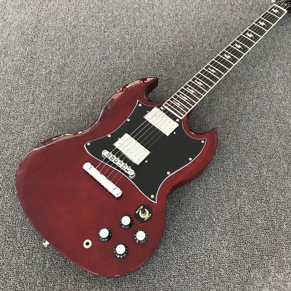 

sell rosewood fingerboard, chrome hardware, solid mahogany body electric guitar