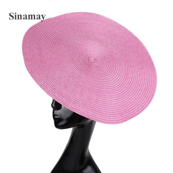 

new 35cm pp round base fascinator base millinery accessories headpiece party wedding cocktail occasion church retail 1pcs/lot
