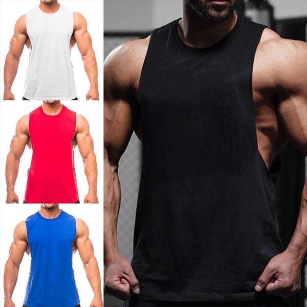 

elastique musculation fitness men mesh tanko neck gym mens workout tanks quick dry vest running, White;black