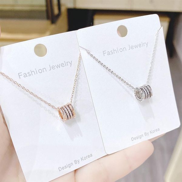 

chains necklace little spring small waist environmentally friendly electroplated real gold fresh birthday gift female, Silver