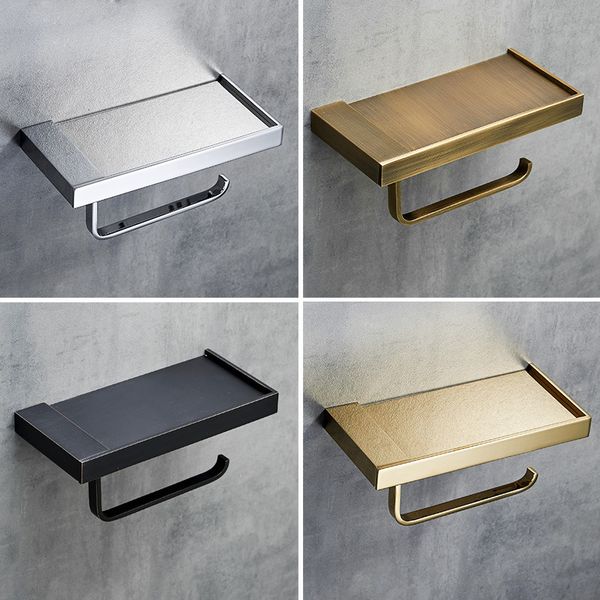 

2021 new total brass bathroom roll gold box rack toilet paper holder tissue boxes 570y