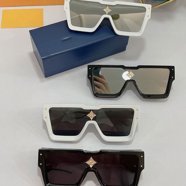 

new fashion mens and womens sunglasses brand news designer elegant z1485 lens embellishment decoration classic high quality, White;black