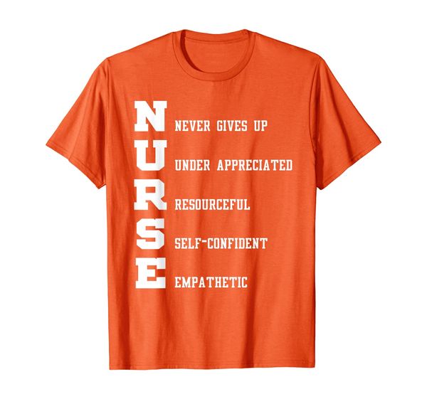 

nurse gift - nurse never gives up under appreciated t-shirt, White;black
