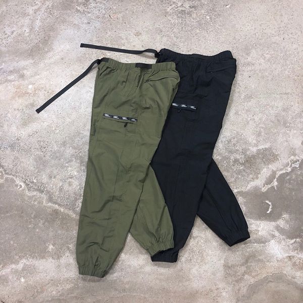

goth cargo techwear men's pants japanese streetwear men women overalls hip hop harajuku sweatpants joggers tracksuit, Black