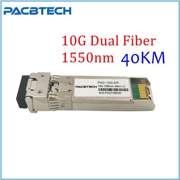 

fiber optic equipment 10g optical module router switch sfp+ transceiver er 40km 1550nm dual lc connector sfp