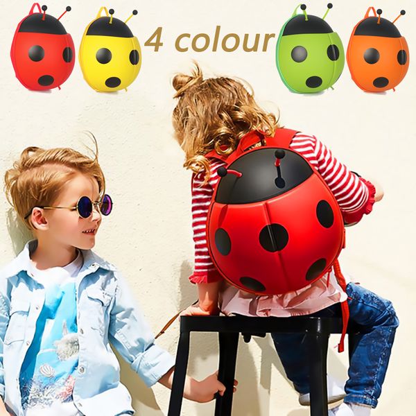 

ladybug backpack cute boys girls children toddler bag ladybird kindergarten schoolbag kids kawaii toy knapsack