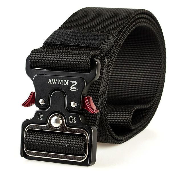 

belts men tactical army belt military nylon outdoor multi functional width training canvas strap ceintures, Black;brown