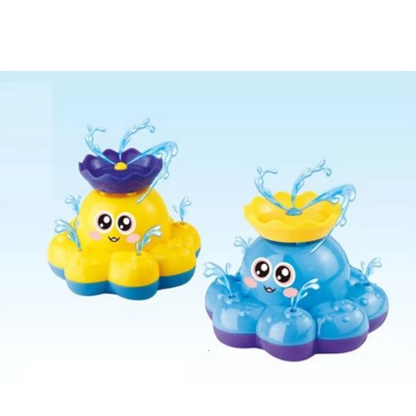 

baby bath toys children's electric rotating water spray boat small ocs shower toy