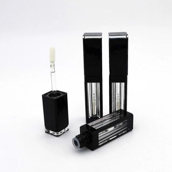 

storage bottles & jars wholesale custom lip gloss packaging square clear tubes empty tube refillable lipgloss bottle container