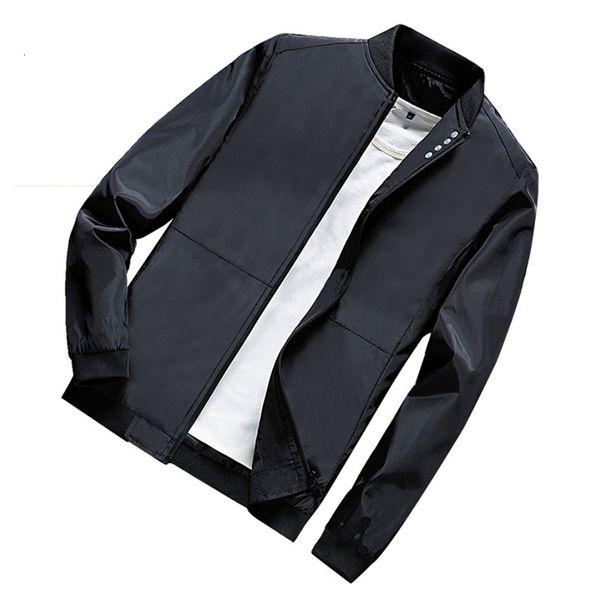 

men's jackets zipper bomber jacket, street casual hip-hop clothing, pilot tight large 4xl, in spring 2021, Black;brown