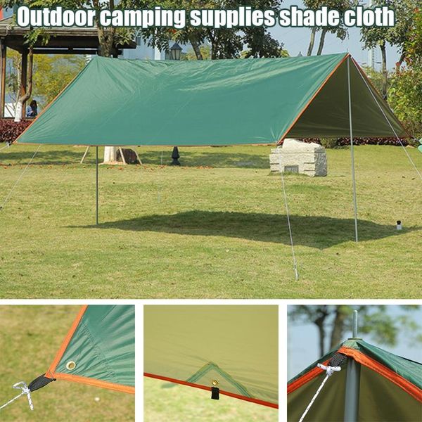 

tents and shelters lander tent tarp awning waterproof shade cloth ultralight garden canopy sunshade outdoor camping beach sun shelter