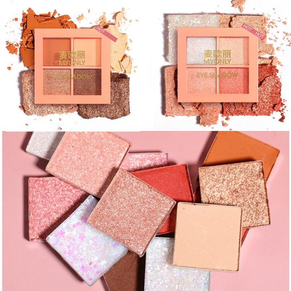 

eye shadow shiny pigment long lasting matte pearlescent shimmer glitter eyeshadow palette highlighter pigmented