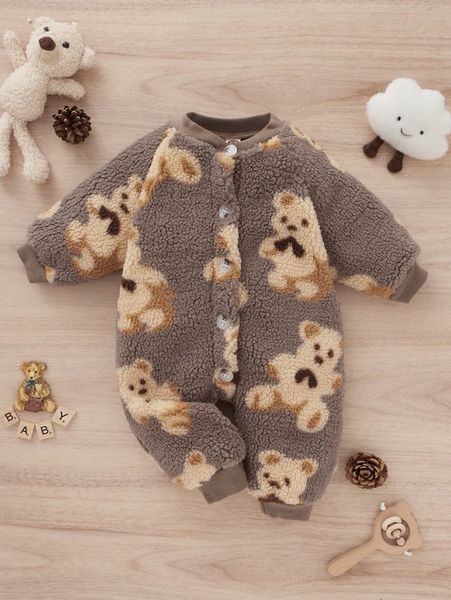 

baby cartoon fluffy jumpsuit she, Blue