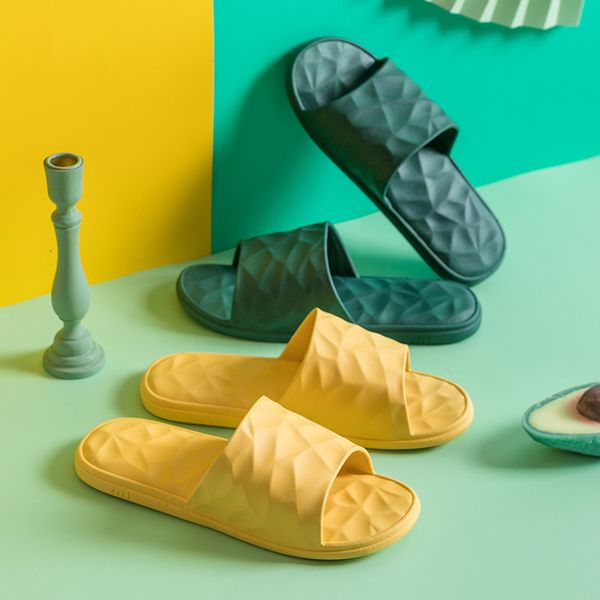 

luxury slippers 2021 slipper's summer indoor antiskid lovers home plastic bathroom men's sandals thick soled sho, Black