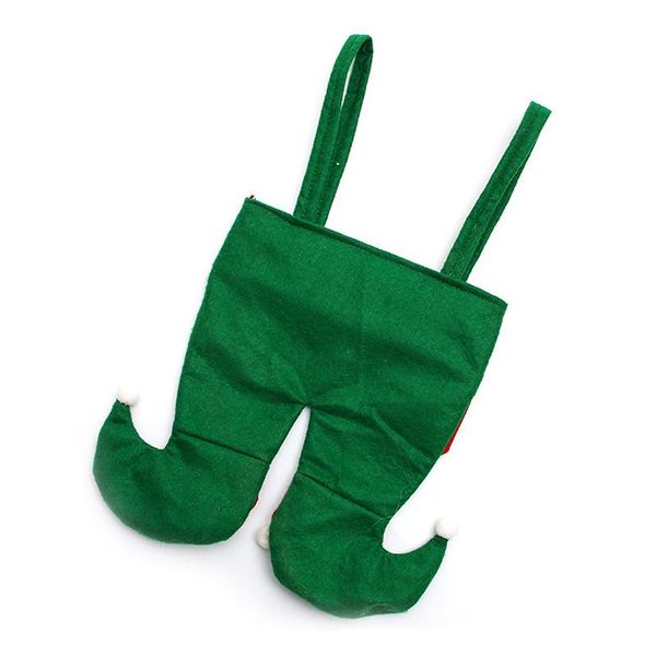

christmas decorations gift bag elf cola red green candy restaurant wine stockings
