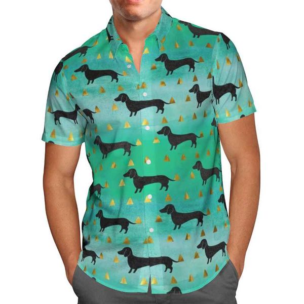 

men's casual shirts 3d printed green anime shirt hawaii sandy beach men breathable summer short sleeve 2021 oversize, White;black