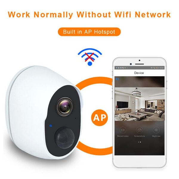 

webcams wireless wifi surveillance camera waterproof tuya hd smart ip outdoor battery night vision voice intercom pir cctv