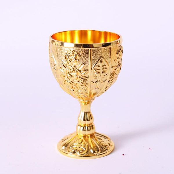 

mugs 30ml wine glasses champagne beverage goblet cocktail cup gold vintage european style creative gift for bar home decor