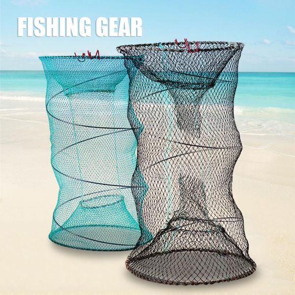 

fishing accessories 45/60/80/85cm collapsible net with spring durable long lasting portable lightweight easy to store for la