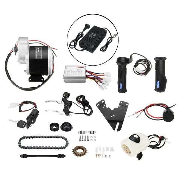 Controller motore bici elettrica motorizzato 36V 350W con kit di conversione scooter e-bike caricabatterie