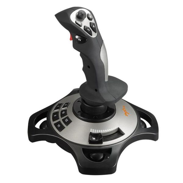 

amygojj simulation aircraft joystick game controller handle for pc, mac
