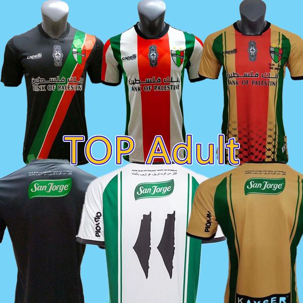 

2021 2022 cd palestino soccer jerseys chile cutierrez campos rosende orres home away 3rd 20 21 22 football shirt, Black;yellow