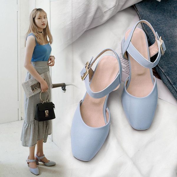

dress shoes fashion women open toe breathable high heels sandalia buckle strap dancing female party women's sandals, Black