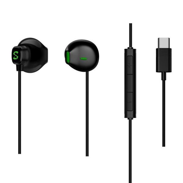 

original xiaomi blackshark half in-ear type-c wire control earphone with mic
